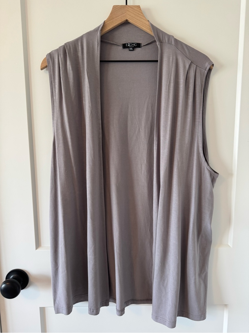 Eloquii Sleeveless Open-Front Vest Size XXL